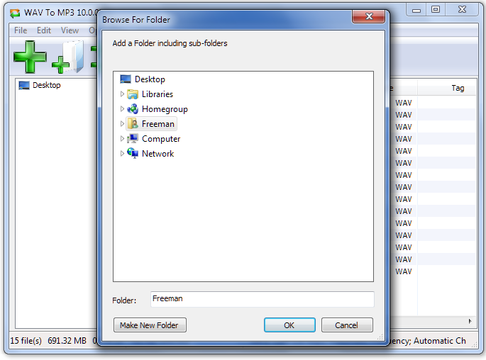 Add WAV Files
